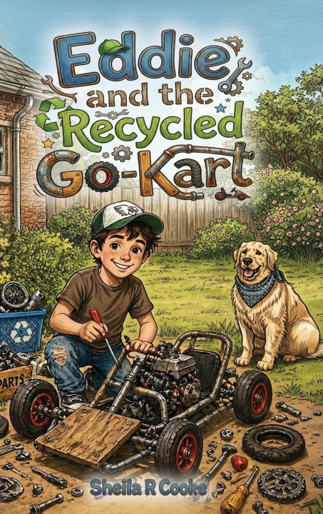 Boek Eddie and the Recycled Go-Kart Sheila R Cooke