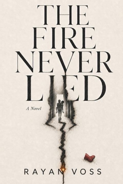 Könyv The Fire Never Lied Rayan Voss