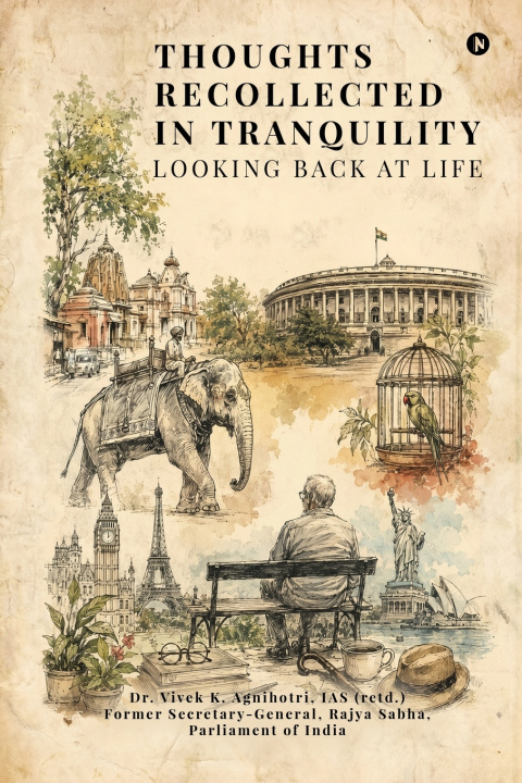 Könyv Thoughts Recollected in Tranquility Looking Back at Life Dr. Vivek K. Agnihotri