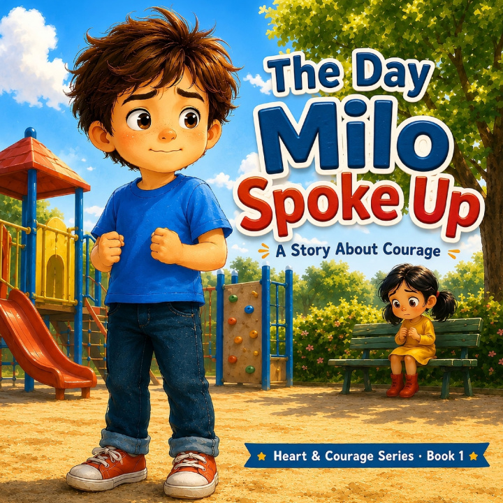 Książka The Day Milo Spoke Up PFC Literature