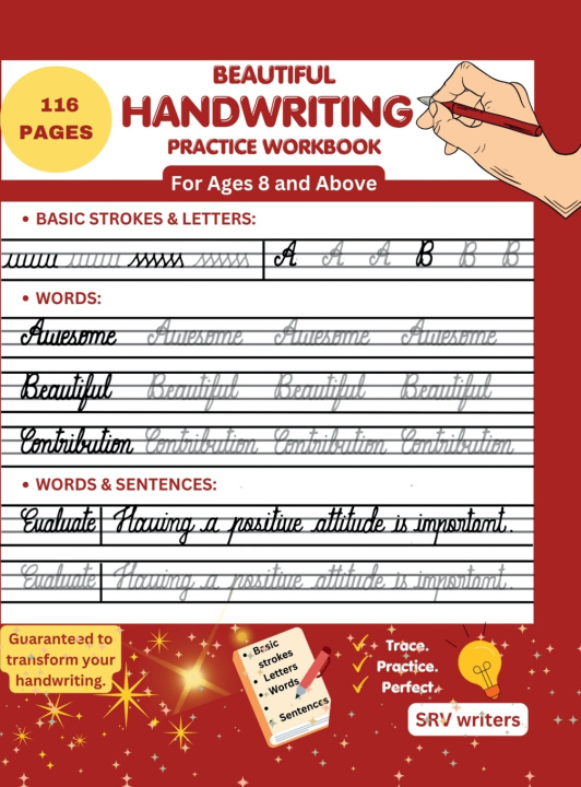 Könyv Beautiful Handwriting Practice Workbook SRV writers