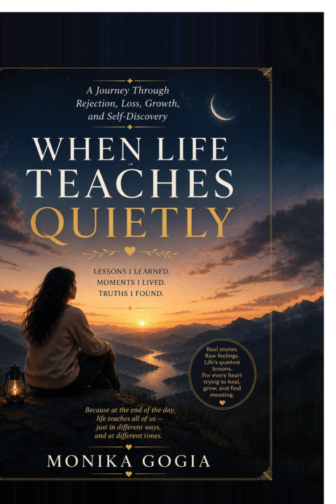 Carte WHEN LIFE TEACHES QUIETLY Monika Gogia