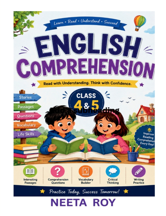 Boek English Comprehension Class 4 and 5 Nita Roy