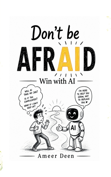 Livro Don't be AFRAID Ameer Deen