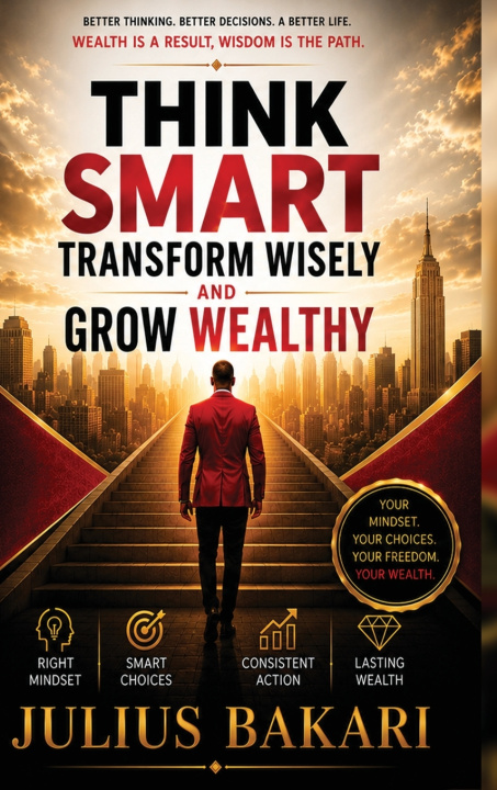 Książka Think Smart, Transform Wisely, and Grow Wealthy Julius Bakari