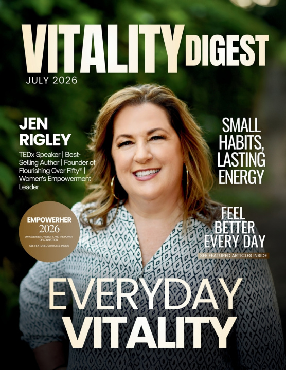 Buch Vitality Digest Magazine Hanna Olivas