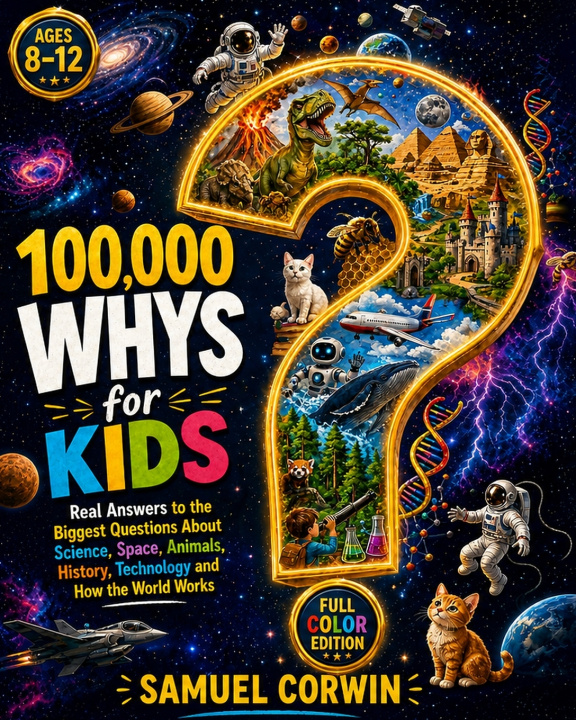 Libro 100,000 Whys for Kids Samuel Corwin