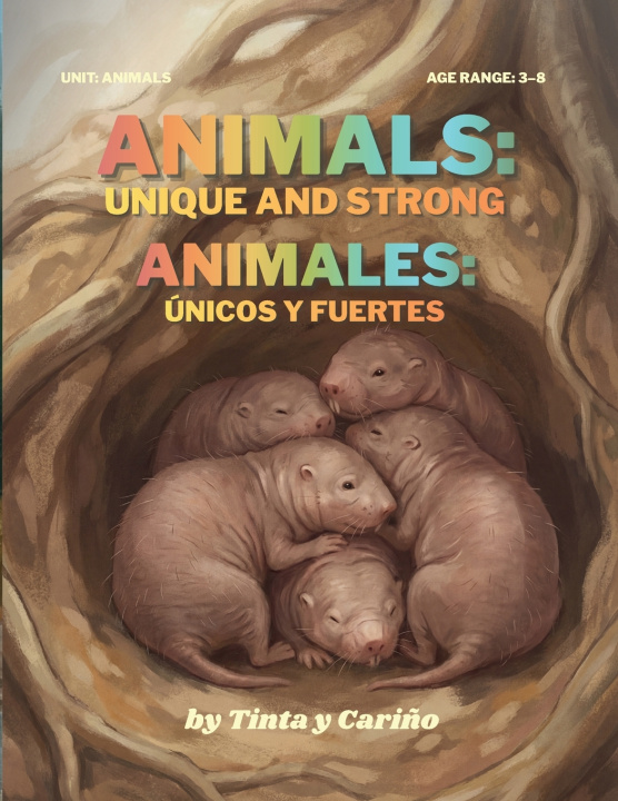 Livro Animals/Animales Tinta y Cariño