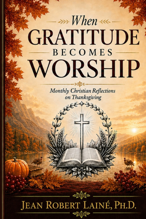 Książka WHEN GRATITUDE BECOMES WORSHIP Jean Robert Laine Ph.D.