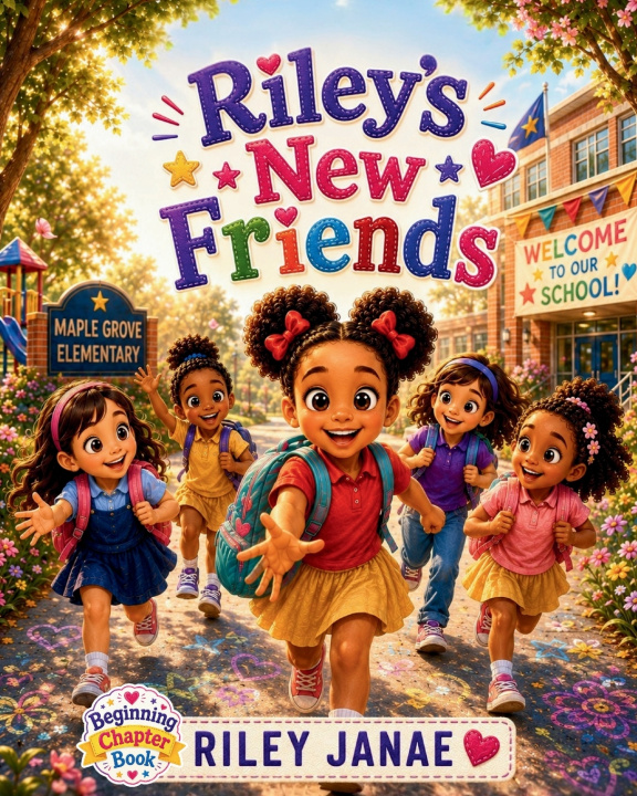 Książka Riley's New Friends Riley Janae