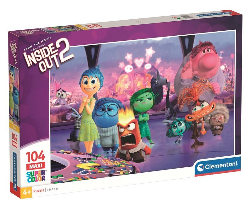 Hra/Hračka Puzzle Inside Out 2 Maxi 104 dílků 