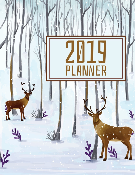 Книга 2019 Greeting Deer Planner Mary Morin