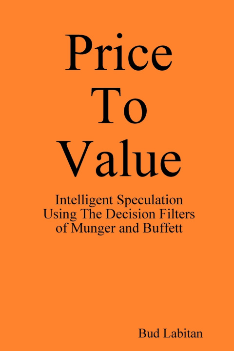 Knjiga Price To Value Bud Labitan