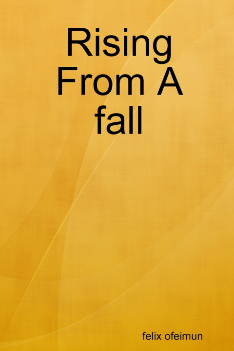 Книга Rising From A fall felix ofeimun