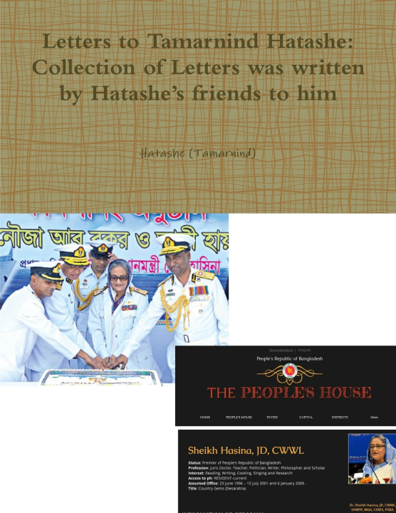 Kniha Letters to Tamarnind Hatashe Hatashe (Tamarnind)