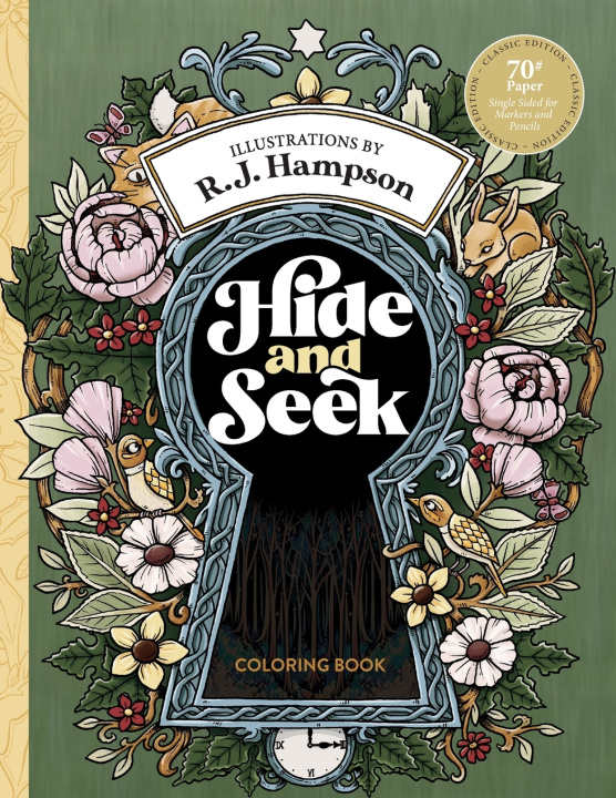 Книга Hide and Seek Coloring Book R.J. Hampson