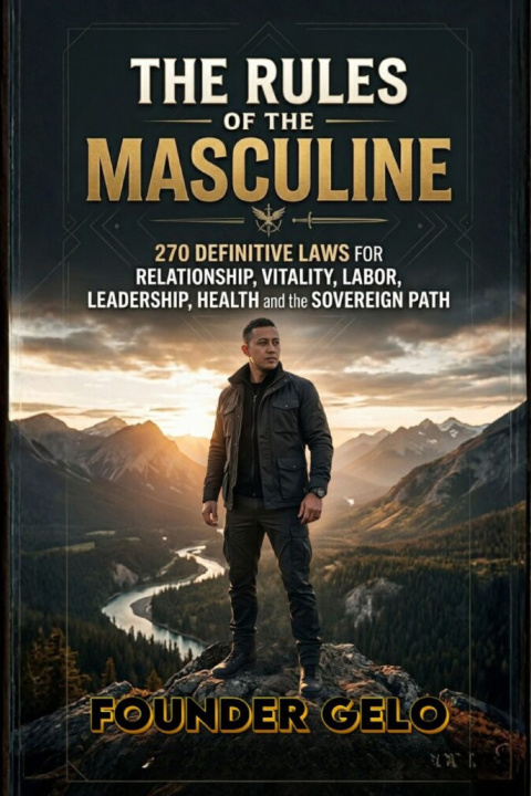 Libro THE RULES OF THE MASCULINE Founder Gelo