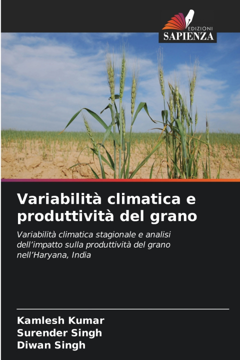 Livro Variabilità climatica e produttività del grano Kamlesh Kumar