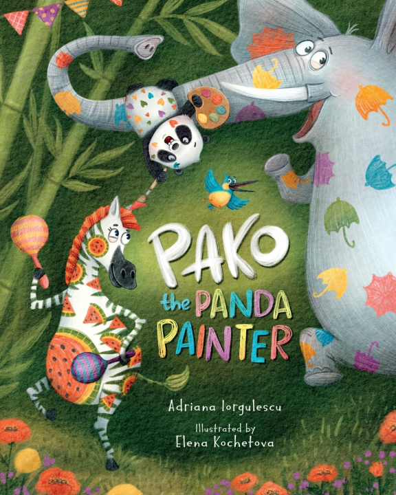 Книга Pako the Panda Painter Adriana Iorgulescu