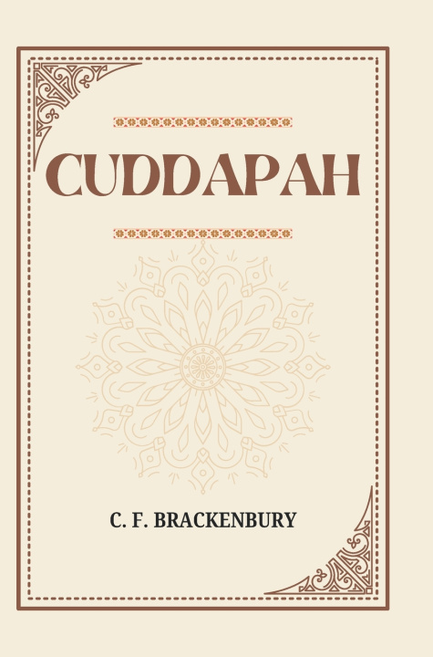 Kniha CUDDAPAH C. F. Brackenbury