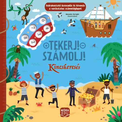 Kniha Tekerj! Számolj! - Kincskeresés 