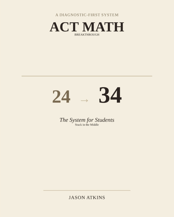 Carte ACT Math Breakthrough Jason Atkins