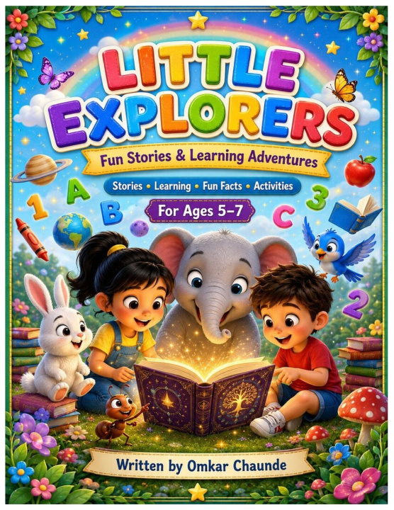Kniha Little Explorers Omkar Chaunde