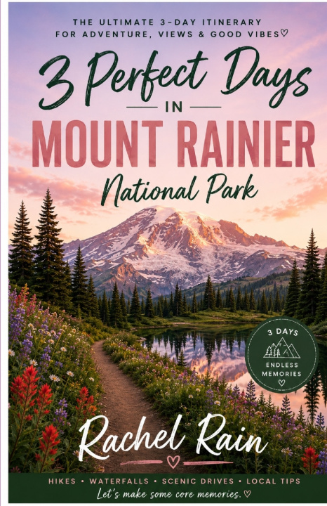 Carte 3 Perfect Days in Mount Rainier Rachel Rain