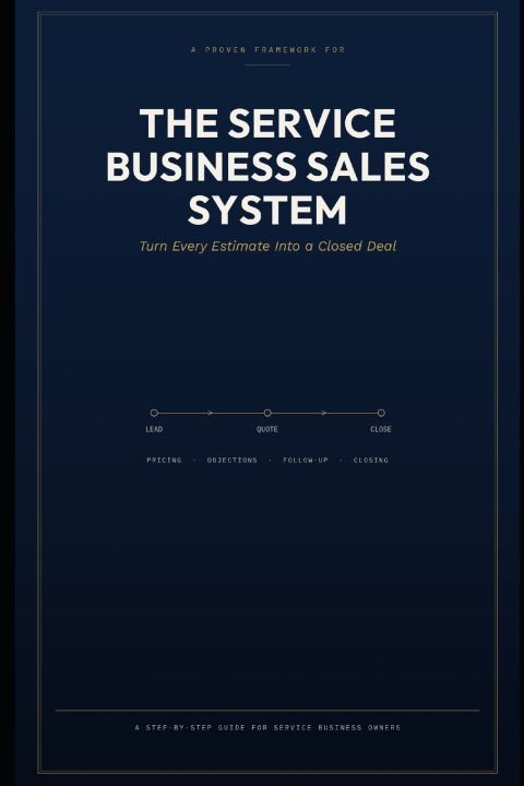Könyv The Service Business Sales System ban dit