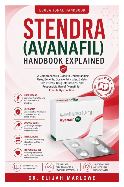 Könyv STENDRA (AVANAFIL) HANDBOOK EXPLAINED ELIJAH MARLOWE