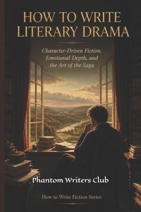 Livro How to Write Literary Drama Phantom Writers Club