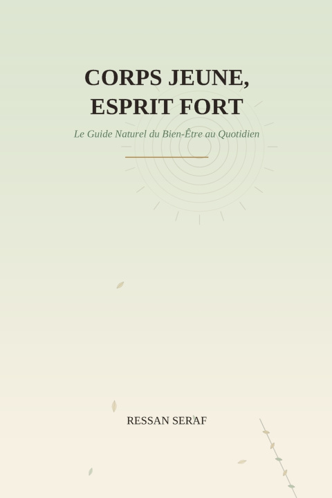 Książka Corps Jeune Esprit Fort Ressan Seraf