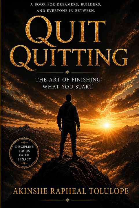 Книга Quit Quitting Akinshe Rapheal Tolulope