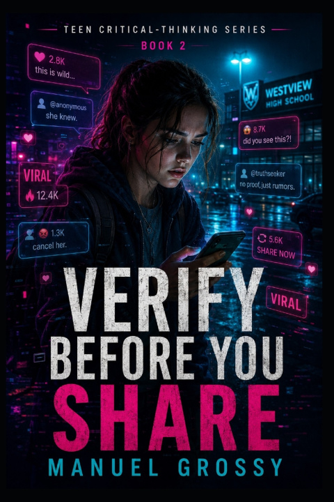 Livro Verify Before You Share Manuel Grossy