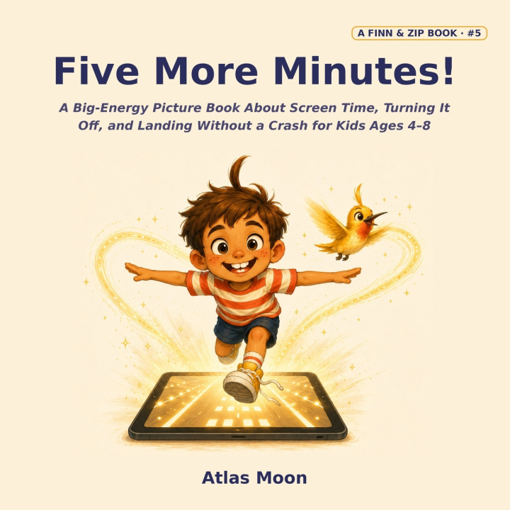 Kniha Five More Minutes! Atlas Moon