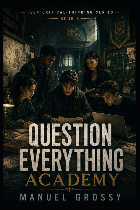 Carte Question Everything Academy Manuel Grossy