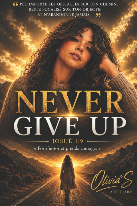 Книга NEVER GIVE UP Olivia Sofia