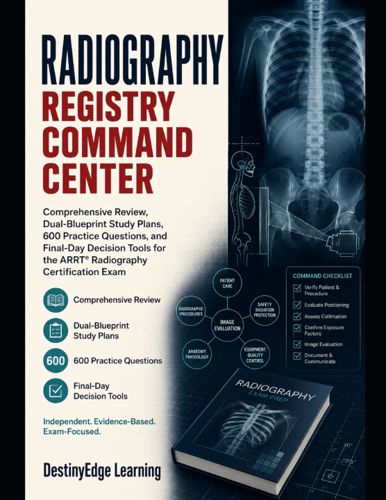Könyv ARRT Radiography Registry Command Center DestinyEdge Learning