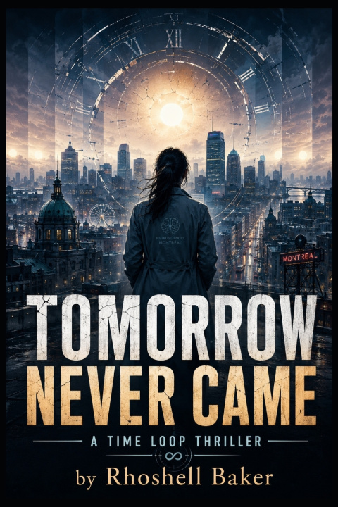Könyv TOMORROW NEVER CAME "A Time Loop Thriller" Rhoshell Baker