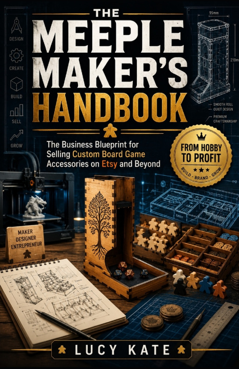 Книга THE MEEPLE MAKER'S HANDBOOK LUCY KATE