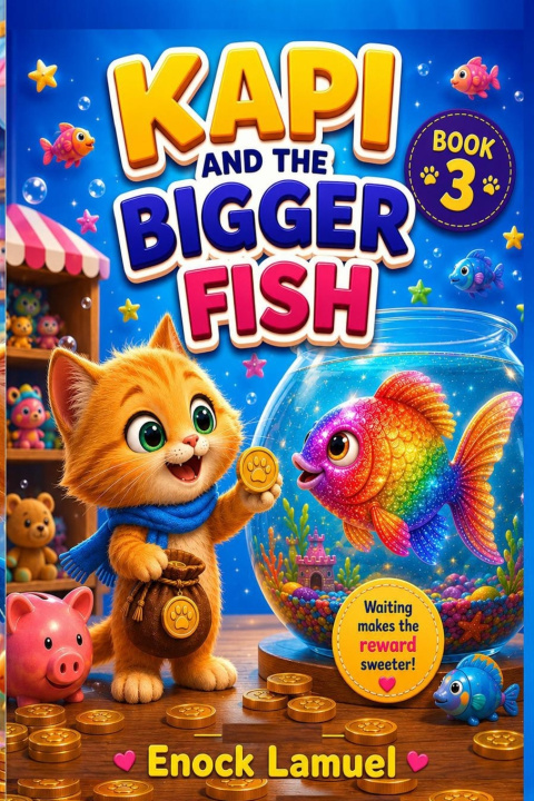 Könyv KAPI AND THE BIGGER FISH Enock Lamuel