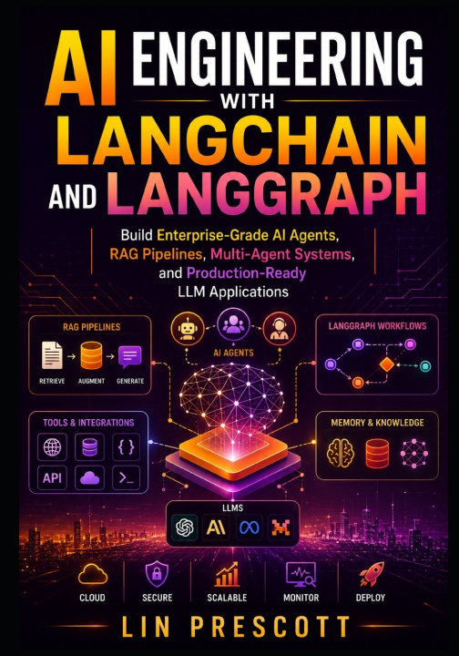 Knjiga AI Engineering with LangChain and LangGraph Lin Prescott