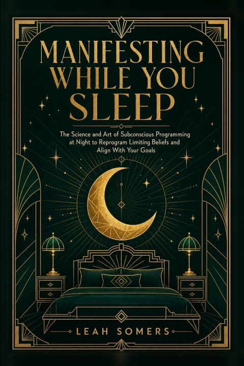 Livro Manifesting While You Sleep Leah Somers
