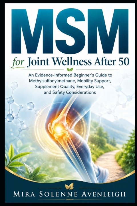 Książka MSM for Joint Wellness After 50 Mira Solenne Avenleigh