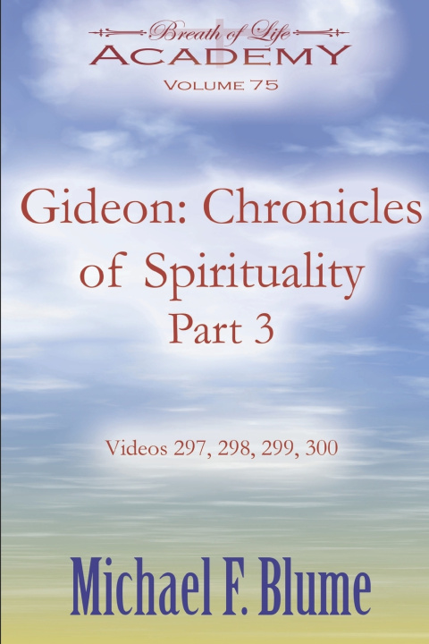 Könyv Gideon Michael F. Blume