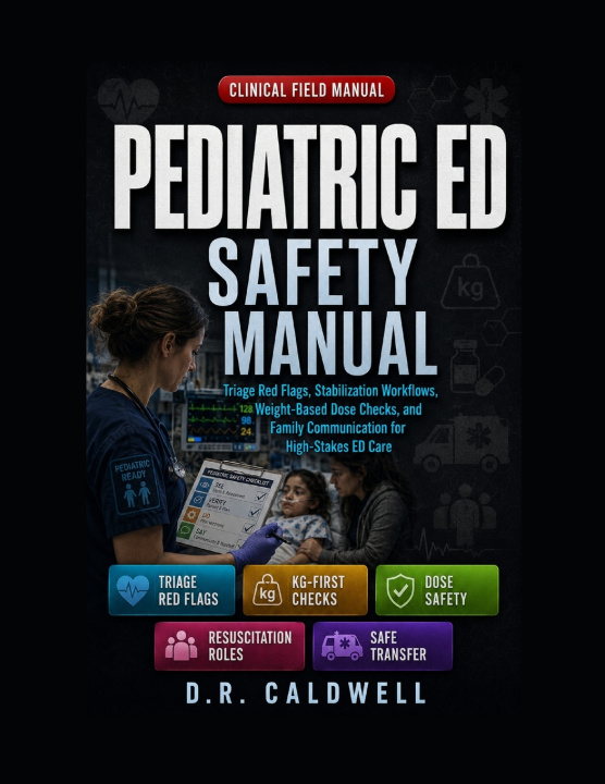 Carte The Pediatric Emergency Nursing Safety Manual D.R Caldwell