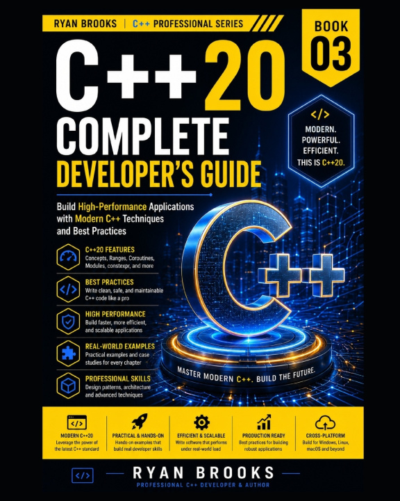 Carte C++20 Complete Developer's Guide RYAN BROOKS