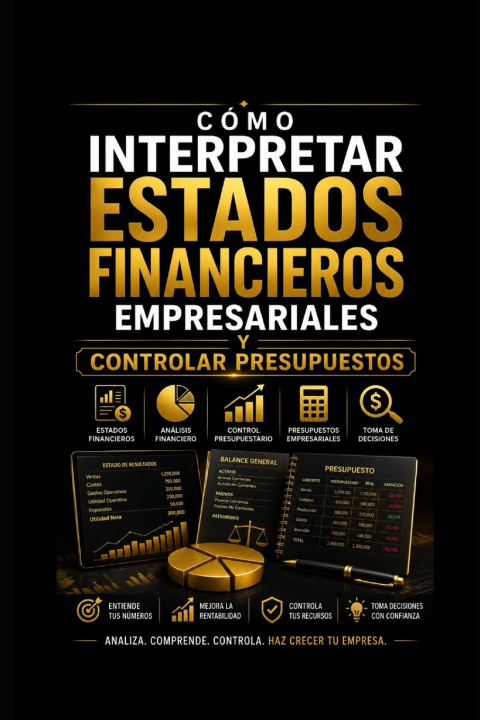 Könyv Cómo Interpretar Estados Financieros Empresariales, y Controlar Presupuestos Eyber Angulo