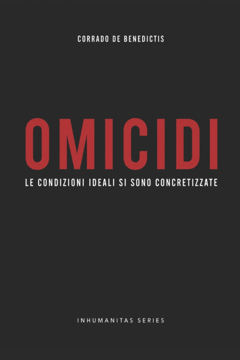 Kniha OMICIDI Corrado De Benedictis