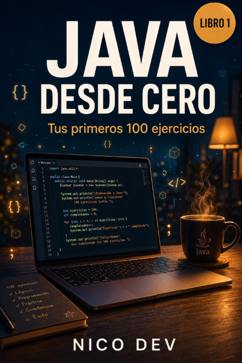 Kniha JAVA DESDE CERO - LIBRO 1 Nico Dev.